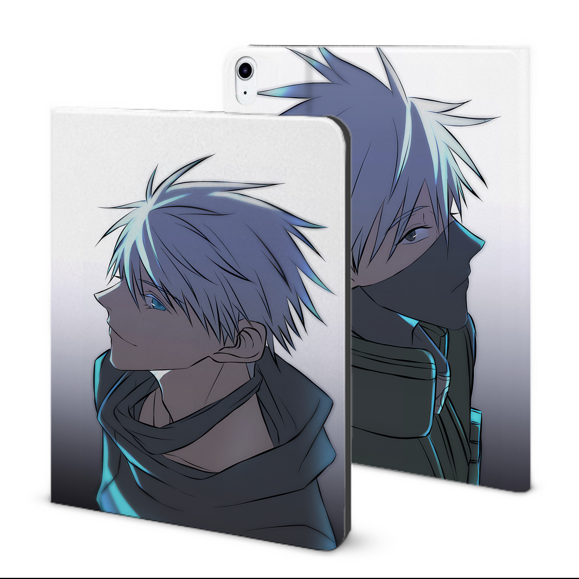 （画像用） 呪術廻戦 Jujutsu Kaisen IPad ケース ブック型 PUレザー TPU 耐衝撃 軽量 薄型 ペン収納なし 全面保護 IPad 各モデル対応